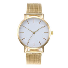 Load image into Gallery viewer, Mode femmes montres Simple romantique or Rose montre femmes montre-bracelet dames montre relogio feminino reloj mujer livraison directe